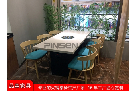 慶陽(yáng)實(shí)木火鍋店桌椅沙發(fā)價(jià)格
